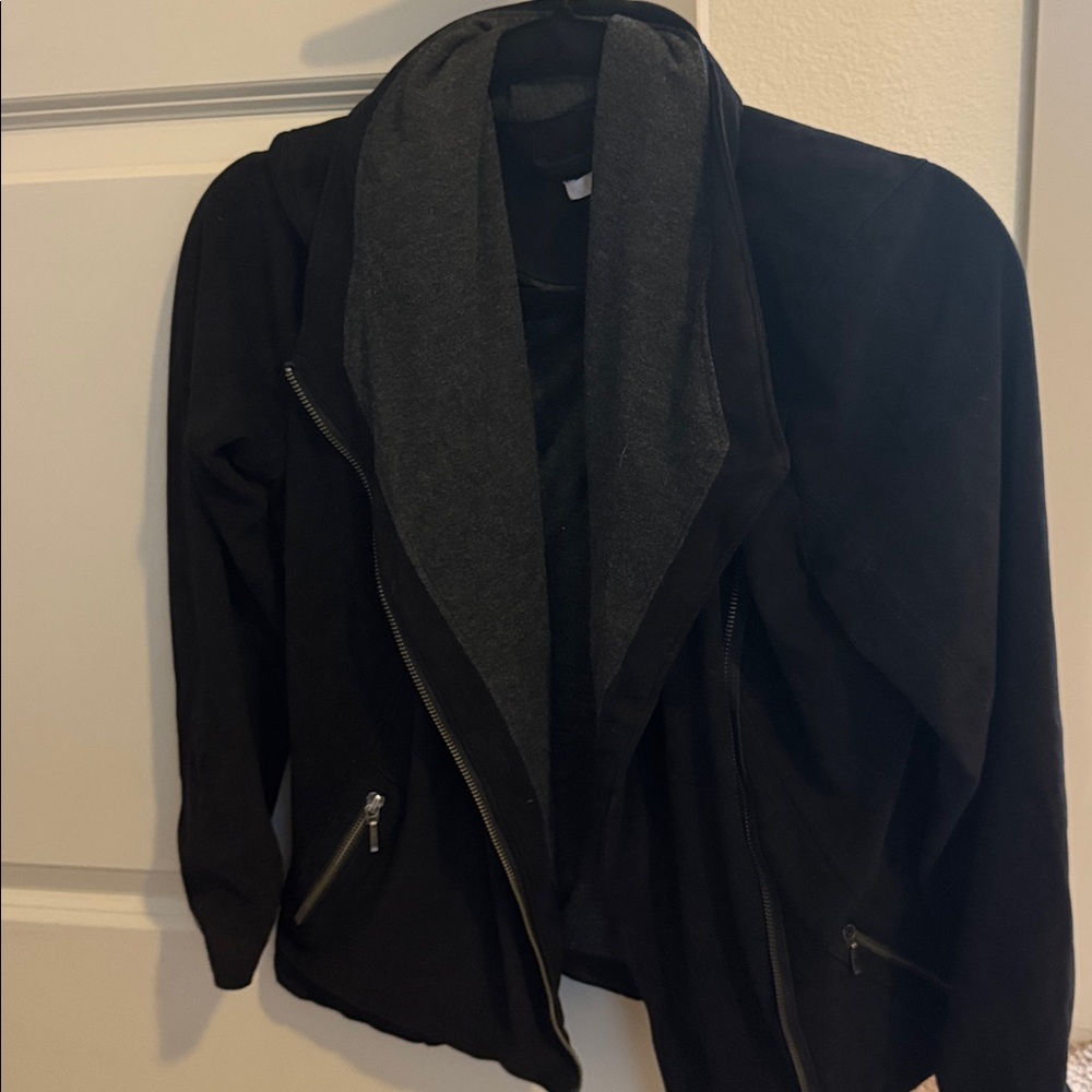Astars Charcoal and Black Jacket